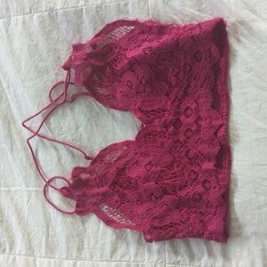 Magenta Free People bralette
